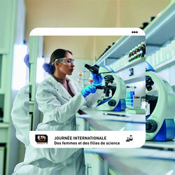 🎉 Journ&eacute;e Internationale des Femmes et des Filles de Science &