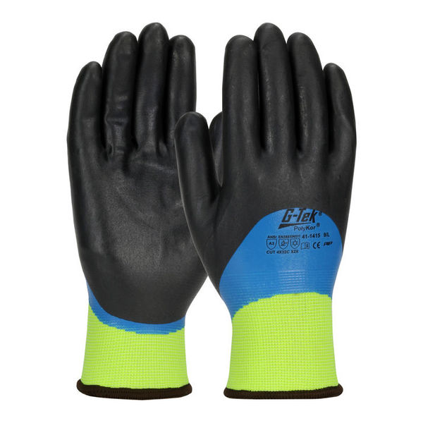 Gants froid G-TEK PolyKor NITRILE WINTER