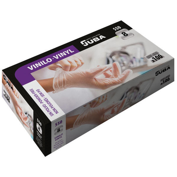 Gants chimie - Usage court VINYLE NON POUDRÉS