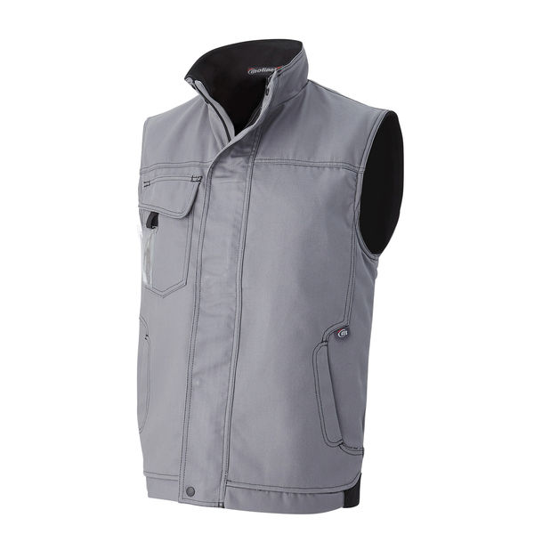 CLORE＋　Mode Barrel Gilet【Gray】 COS Reversible Padded Hybrid Gilet | endource