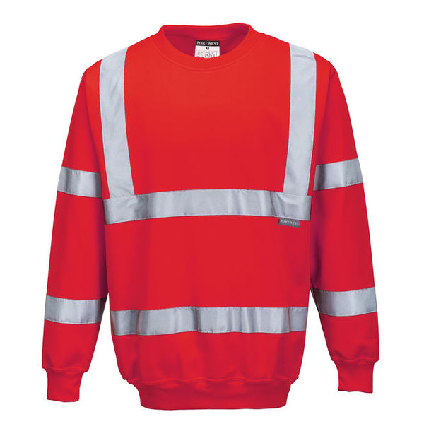 SWEAT HV HIVIS ROUGE