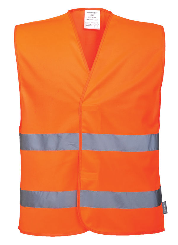 gilet hv orange