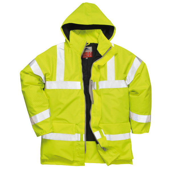 PARKA HV UNIE BIZFLAME RAIN ORANGE