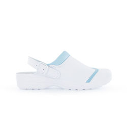 Sabots non sécurité MADO E A SRC BLANC BLEU CIEL