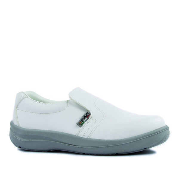 Mocassins de s&eacute;curit&eacute; femme STELLA S2 SRA BLANC