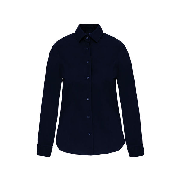 Chemise ML Femme Coton Stretch