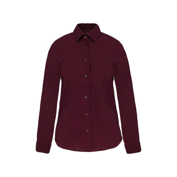 Chemise ML Femme Coton Stretch