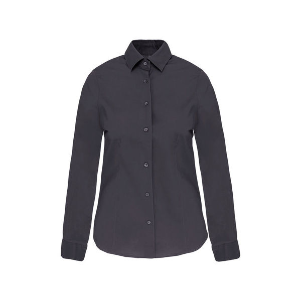 Chemise ML Femme Coton Stretch