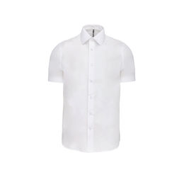 Chemise MC Homme Coton Stretch