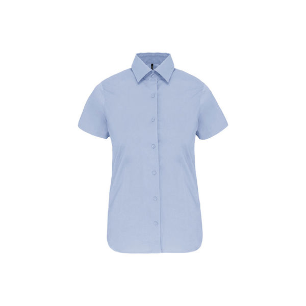 Chemise MC Femme Coton Stretch