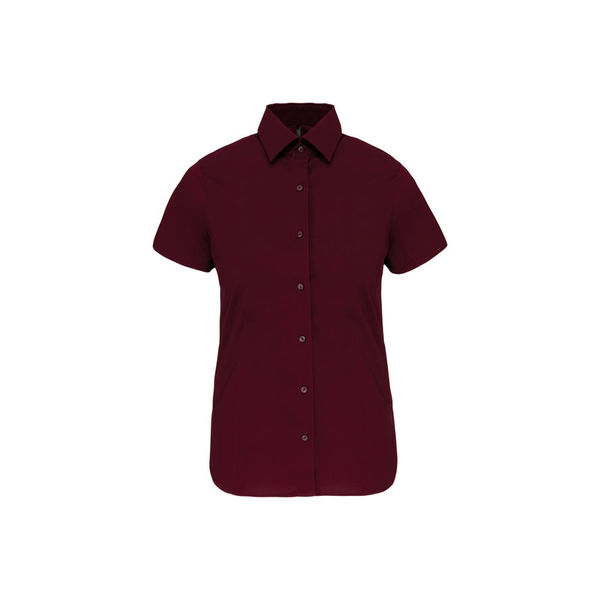 Chemise MC Femme Coton Stretch
