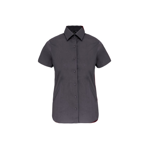 Chemise MC Femme Coton Stretch