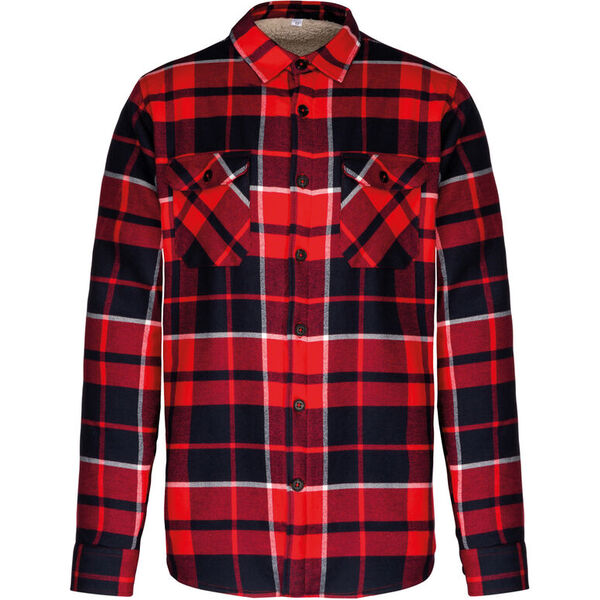 Surchemise Homme Doubl&eacute;e Sherpa