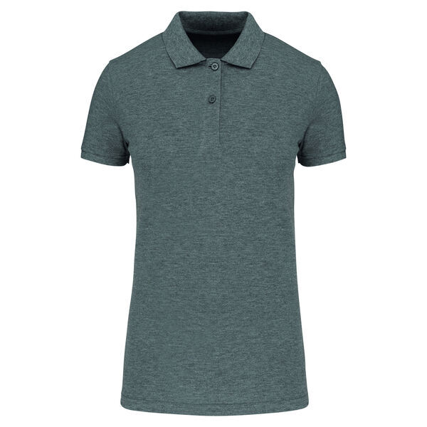 Polo Femme Bio 180 K2026 Grey Heather