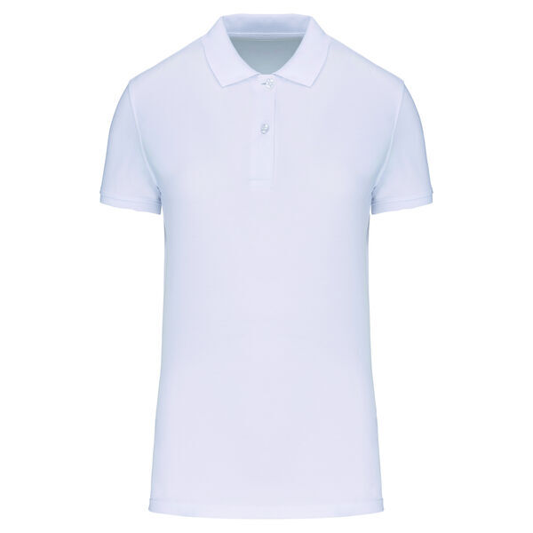 Polo Femme Bio 180 K2026 White