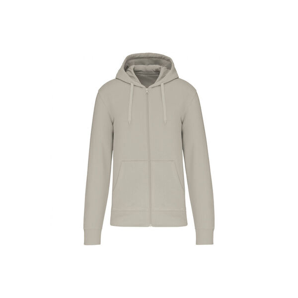 Sweat-shirt full zip &agrave; capuche K4030