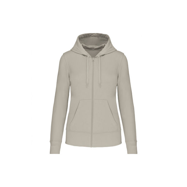 Sweat-shirt full zip &agrave; capuche K4031 LIGHT ROYAL BLUE