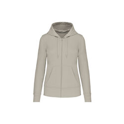 Sweat-shirt full zip &agrave; capuche K4031