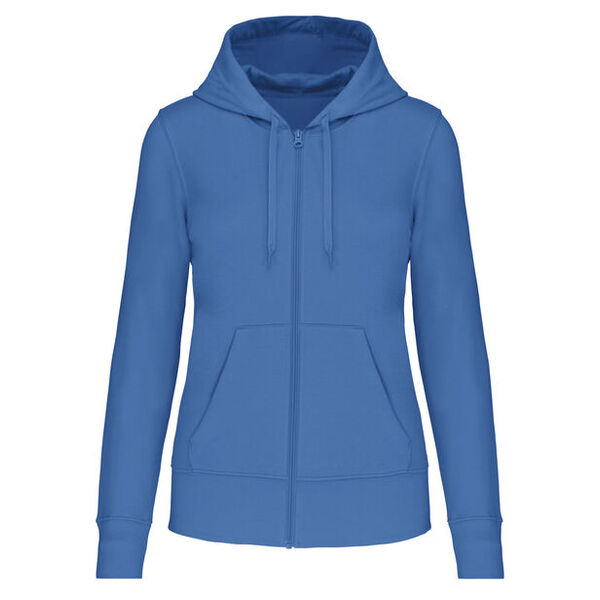 Sweat-shirt full zip &agrave; capuche K4031