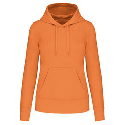 Sweat-shirt &agrave; capuche K4028 LIGHT ORANGE