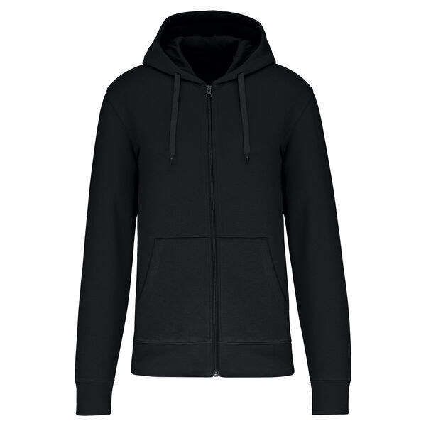 Sweat-shirt full zip &agrave; capuche K4030