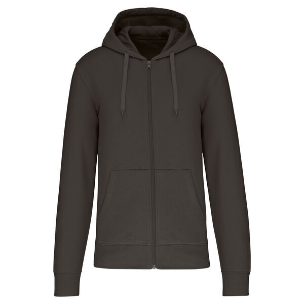 Sweat-shirt full zip &agrave; capuche K4030