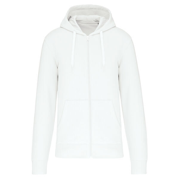 Sweat-shirt full zip &agrave; capuche K4030