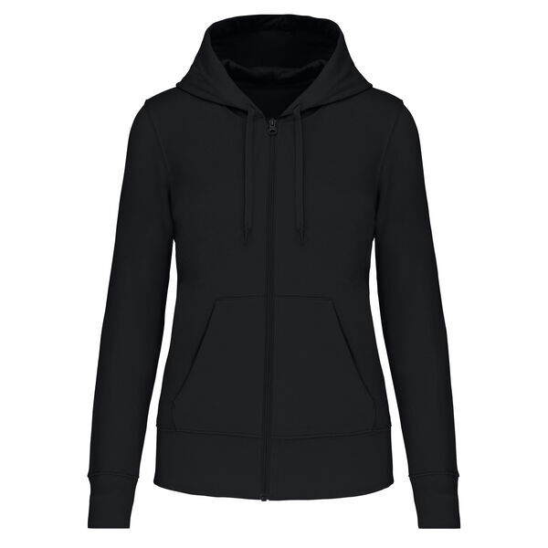 Sweat-shirt full zip &agrave; capuche K4031