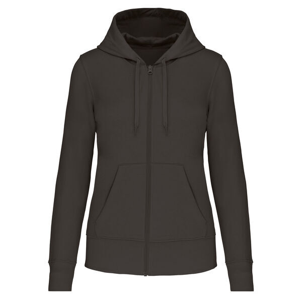 Sweat-shirt full zip &agrave; capuche K4031