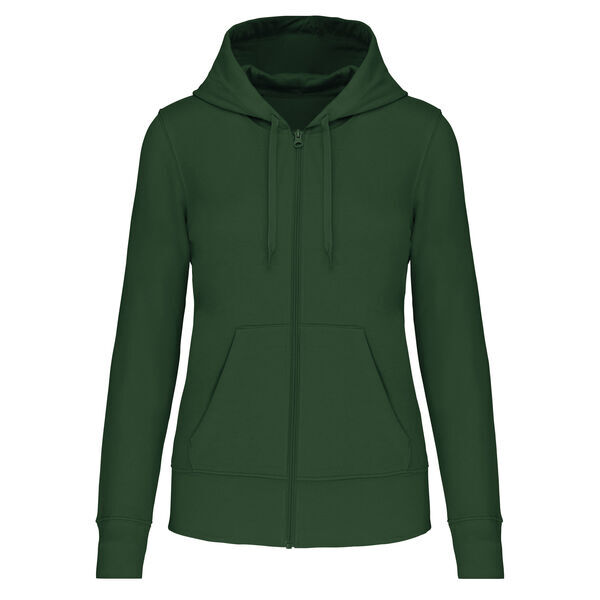 Sweat-shirt full zip &agrave; capuche K4031