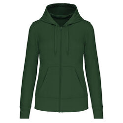 Sweat-shirt full zip &agrave; capuche K4031