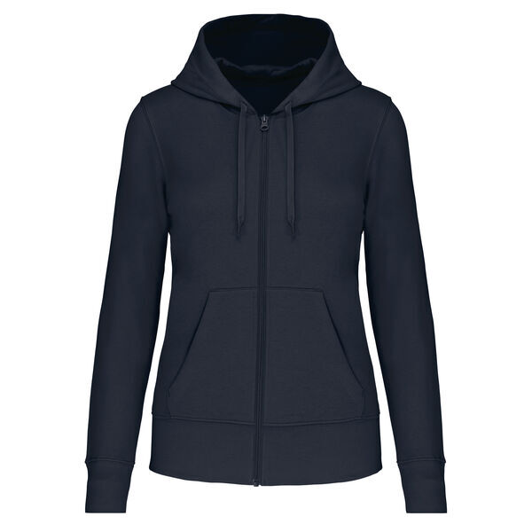 Sweat-shirt full zip &agrave; capuche K4031