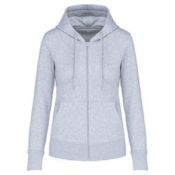Sweat-shirt full zip &agrave; capuche K4031