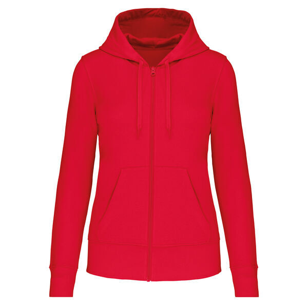 Sweat-shirt full zip &agrave; capuche K4031