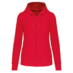 Sweat-shirt full zip &agrave; capuche K4031
