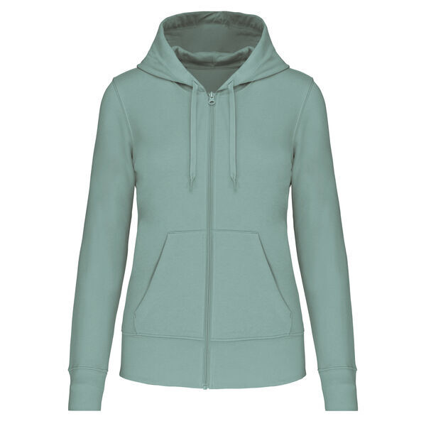 Sweat-shirt full zip &agrave; capuche K4031