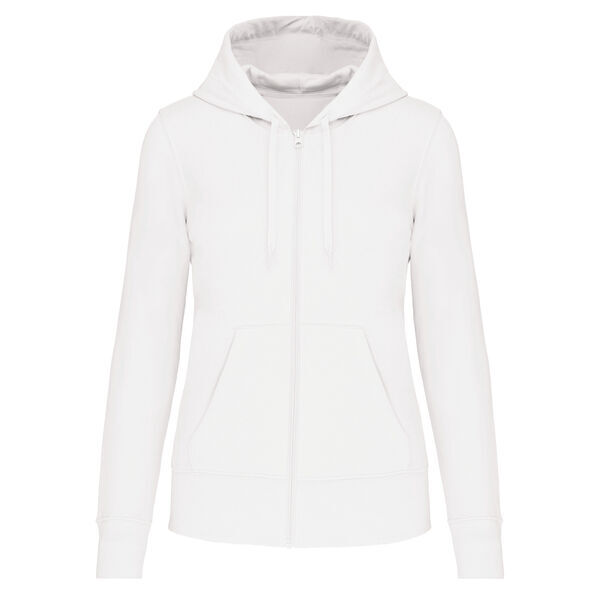 Sweat-shirt full zip &agrave; capuche K4031