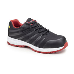 Chaussures de sécurité basses GALAXITE S1P SRC Noir/Rouge