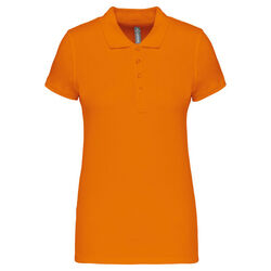 Polo MC femme piqu&eacute;