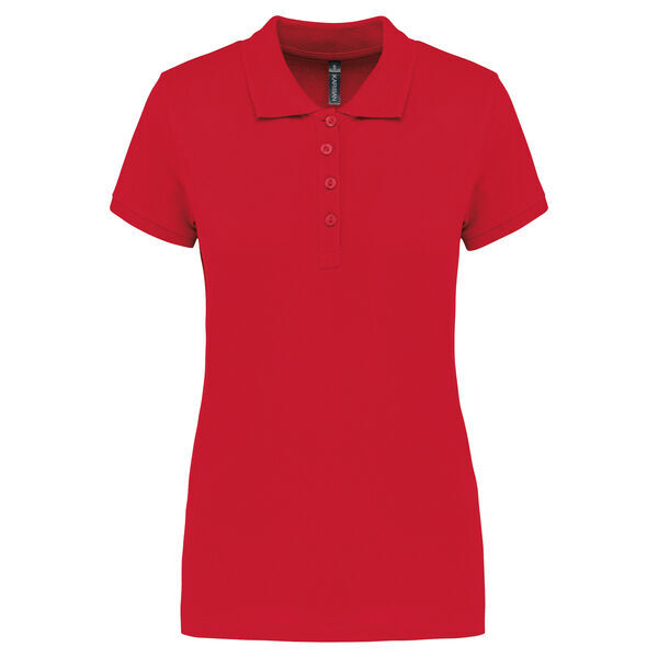 Polo MC femme piqué