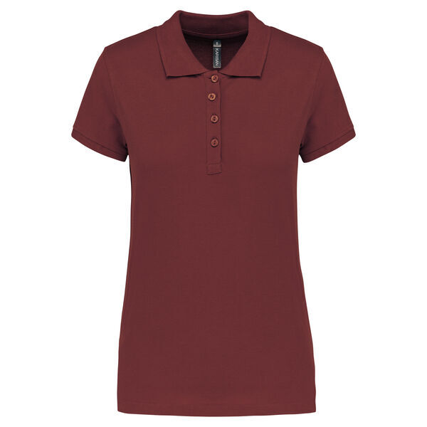 Polo MC femme piqué
