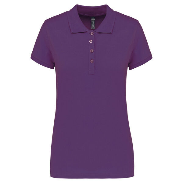 Polo MC femme piqué