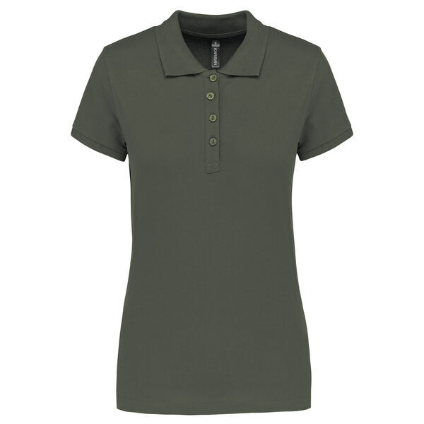Polo MC femme piqué