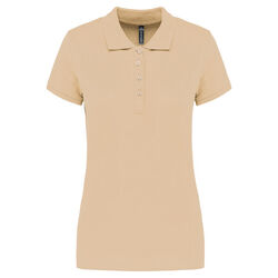Polo MC femme piqu&eacute;