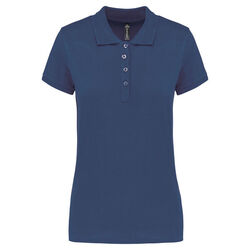 Polo MC femme piqu&eacute;