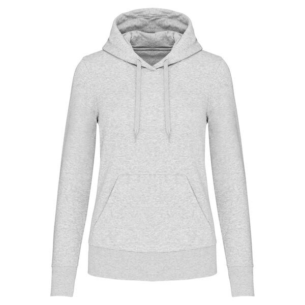 Sweat-shirt &agrave; capuche K4028 ASH HEATHER