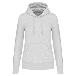 Sweat-shirt &agrave; capuche K4028 ASH HEATHER