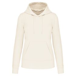 Sweat-shirt &agrave; capuche K4028 COCONUT MILK