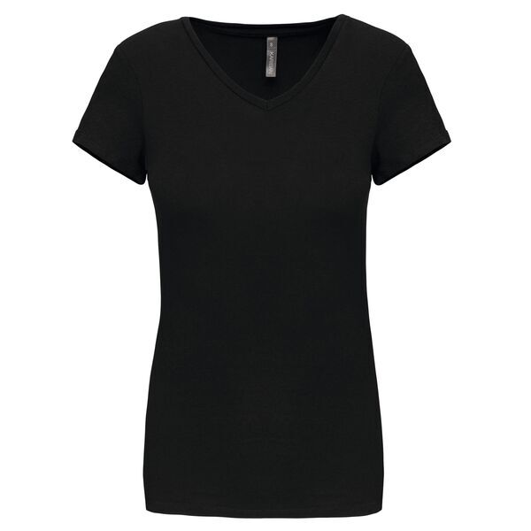 T-SHIRT MC F COL V